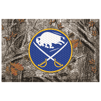 Buffalo Sabres Rubber Scraper Door Mat Camo