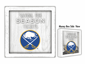 Buffalo Sabres Saving for Tickets Money Box