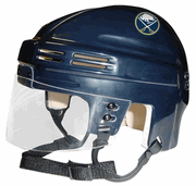 Buffalo Sabres SportStar NHL Hockey Player Mini Helmet - Navy0 Buffalo Sabres SportStar NHL Hockey Player Mini Helmet - Navy