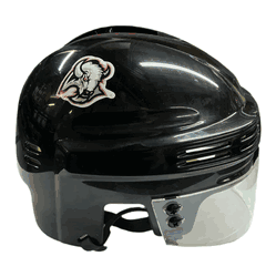 Buffalo Sabres SportStar NHL Hockey Player Mini Helmet - Throwback Black