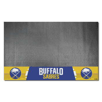 Buffalo Sabres Vinyl Grill Mat - 26in. x 42in.