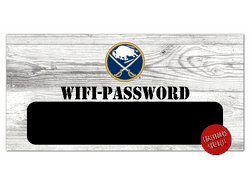 Buffalo Sabres Wifi Password 6x12 Sign