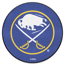 Buffalo SabresSabresHockey Puck Rug - 27in. Diameter