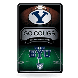 BYU Cougars  11" x 17" Home Decor Sign