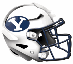 BYU Cougars 12in Authentic Helmet Sign