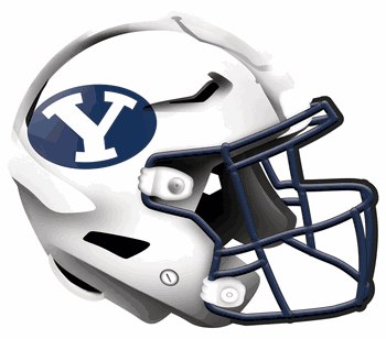 BYU Cougars 12in Authentic Helmet Sign