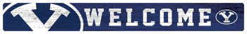 BYU Cougars 16in. Welcome Strip