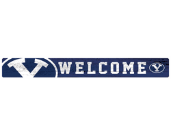 BYU Cougars 16in. Welcome Strip