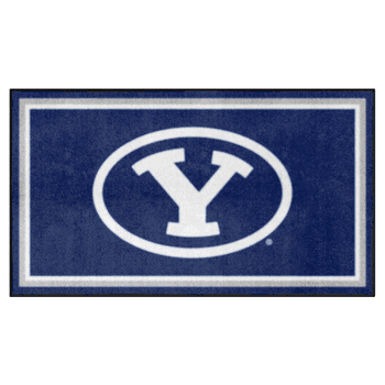 BYU Cougars 3ft. x 5ft. Plush Area Rug
