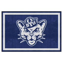 BYU Cougars 5ft. x 8 ft. Plush Area Rug