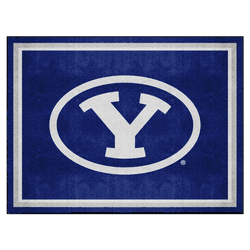 BYU Cougars 8ft. x 10 ft. Plush Area Rug