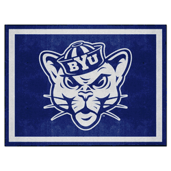 BYU Cougars 8ft. x 10 ft. Plush Area Rug