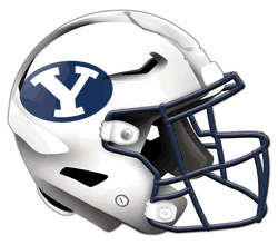 BYU Cougars Authentic Helmet Cutout 24"