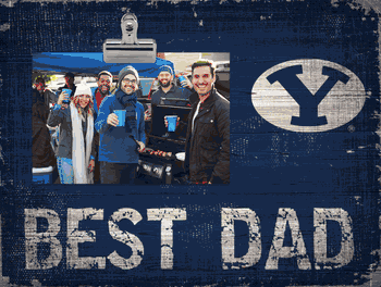 BYU Cougars Best Dad Clip Frame