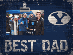 BYU Cougars Best Dad Clip Frame