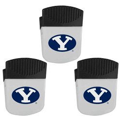 BYU Cougars Chip Clip Magnets, 3pk