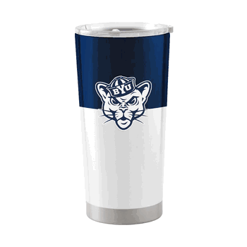 BYU Cougars Colorblock 20oz Stainless Tumbler
