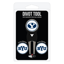 BYU Cougars Divot Tool Pack - Signature tool w/ 3 markers