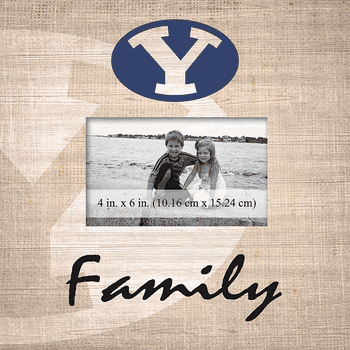 BYU Cougars Family Picture Frame