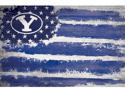 BYU Cougars Flag 17x26