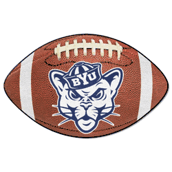 BYU Cougars  Football Rug - 20.5in. x 32.5in.