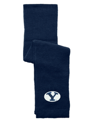 BYU Cougars Full Color Waffle Scarf