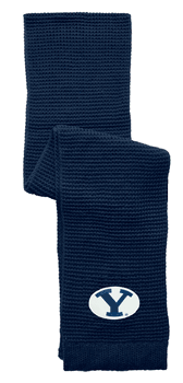 BYU Cougars Full Color Waffle Scarf