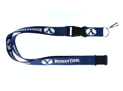BYU Cougars Lanyard - Blue - Oval Y