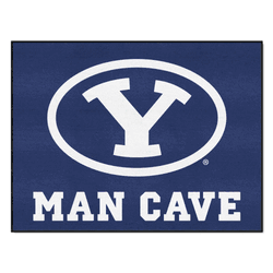 BYU Cougars Man Cave All-Star Rug - 34 in. x 42.5 in.