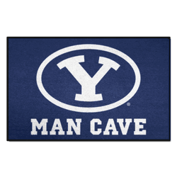 BYU Cougars Man Cave Starter Mat Accent Rug - 19in. x 30in.
