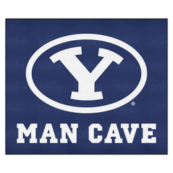 BYU Cougars Man Cave Tailgater Rug - 5ft. x 6ft.