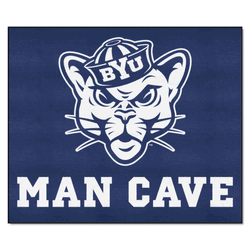 BYU Cougars Man Cave Tailgater Rug - 5ft. x 6ft.