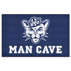 BYU Cougars Man Cave Ulti-Mat Rug - 5ft. x 8ft.
