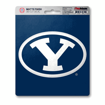 BYU Cougars Matte Decal Sticker