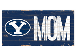 BYU Cougars MOM Sign