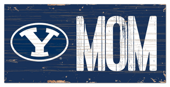 BYU Cougars MOM Sign