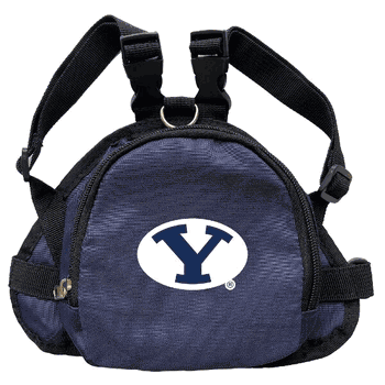 BYU Cougars Pet Mini Backpack NAVY S