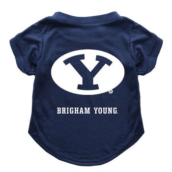 BYU Cougars Pet T-Shirt Medium