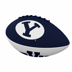 BYU Cougars Pinwheel Junior Size Rubber Football