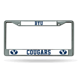 Byu Cougars Chrome Frame