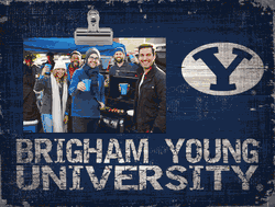 BYU Cougars Team Name Clip Frame