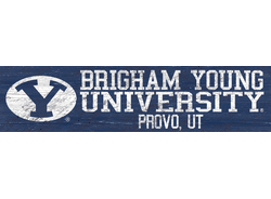 BYU Cougars Team Name Sign