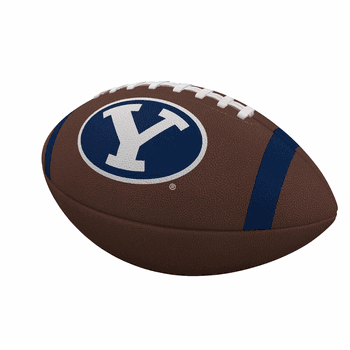 BYU Cougars Team Stripe Official-Size Composite Football