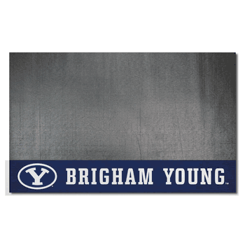BYU Cougars Vinyl Grill Mat - 26in. x 42in.