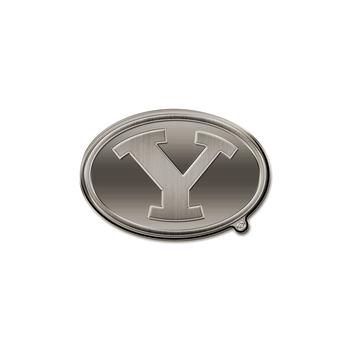 BYU Cougars Y Oval Antique Auto Emblem