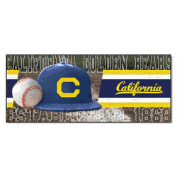Cal Golden Bears Baseball Runner Rug - 30in. x 72in.
