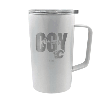 Calgary Flames 18oz Hustle Travel Mug