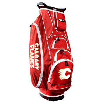 Calgary Flames Albatross Golf Cart Bag - Red