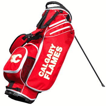 Calgary Flames Birdie Golf Stand Bag - Red