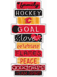 Calgary Flames Celebrations Stack 24" Sign